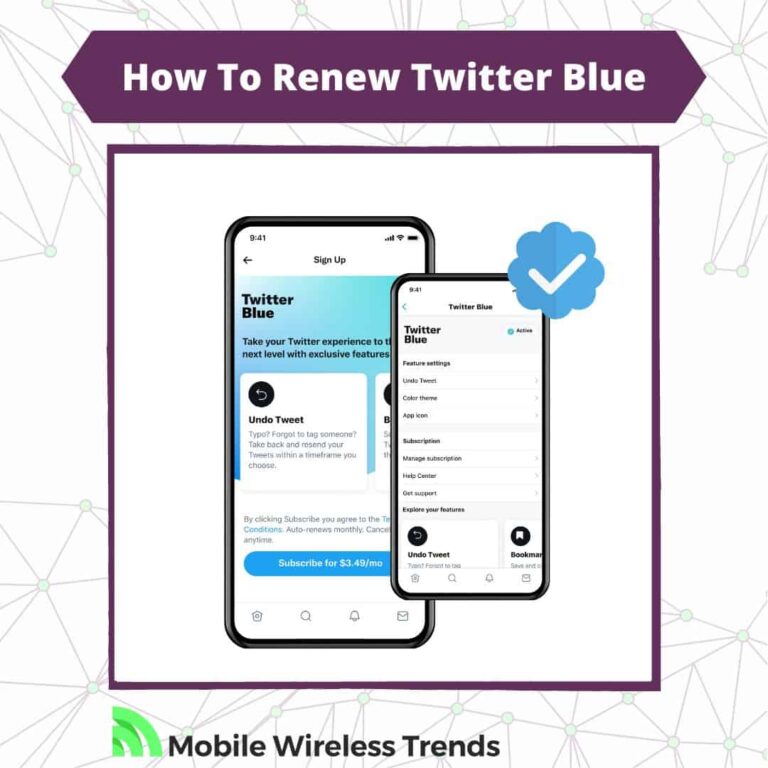 how to renew Twitter Blue subscription