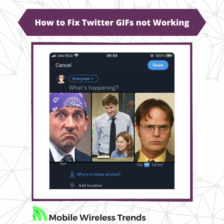 how to fix Twitter GIFs not working