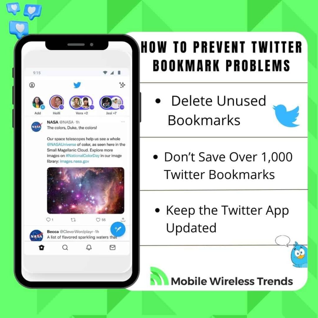 How to Prevent Twitter Bookmark Problems