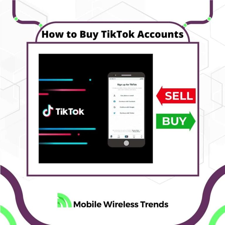 how to buy TikTok accounts