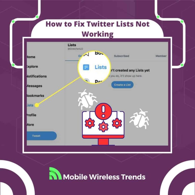 How to fix Twitter Lists not working