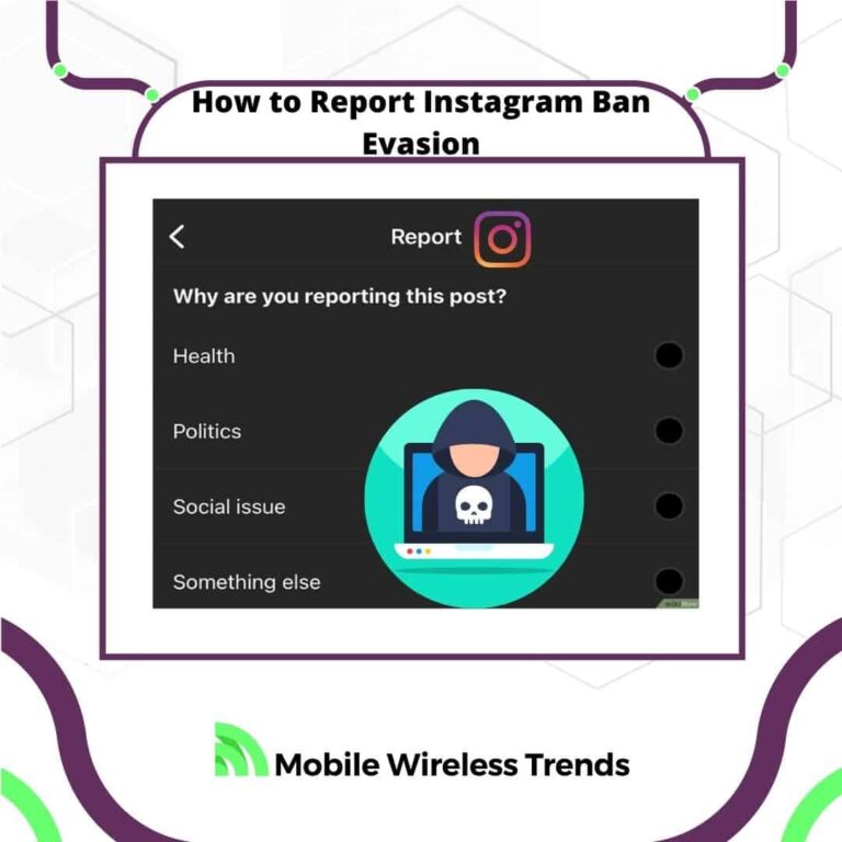 how to report Instagram ban evasion