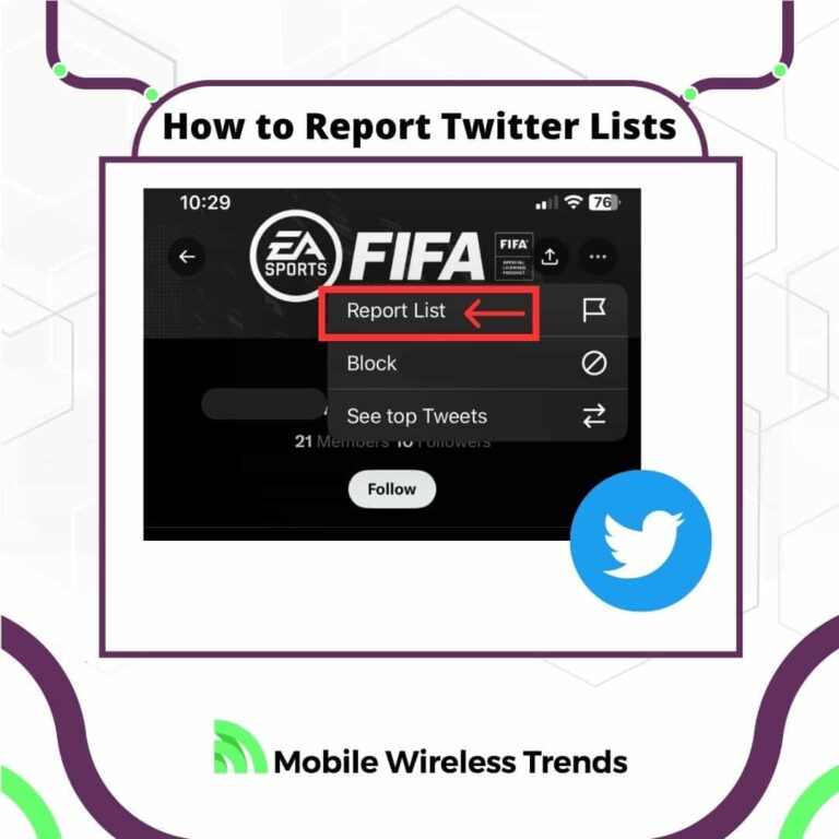 How to report Twitter Lists