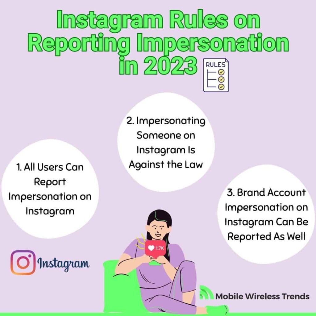 Instagram Rules on Reporting Impersonation