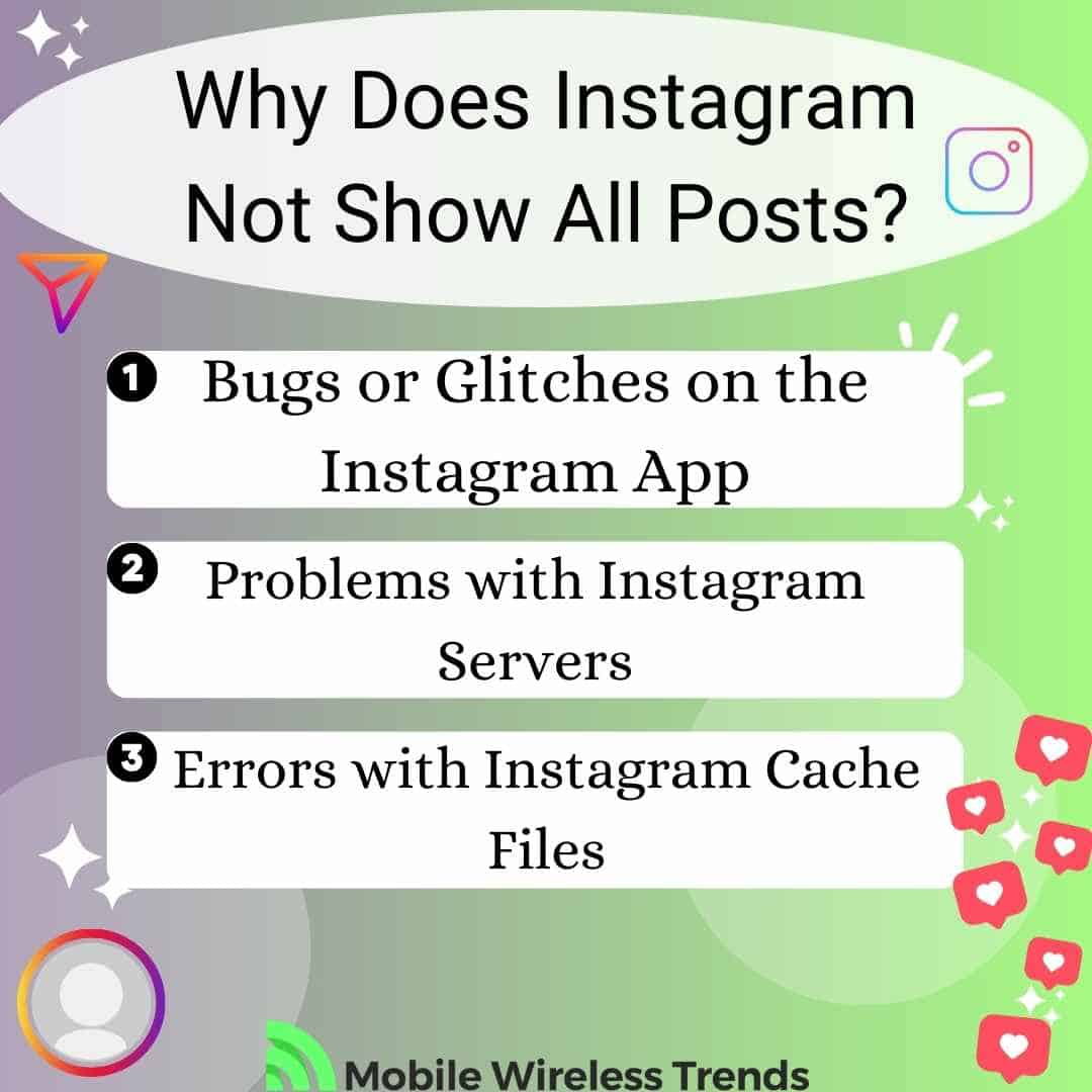 instagram scheduled posts not showing up