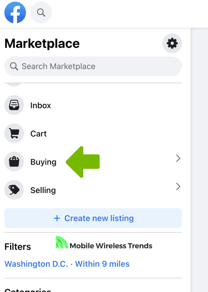 report facebook marketplace seller