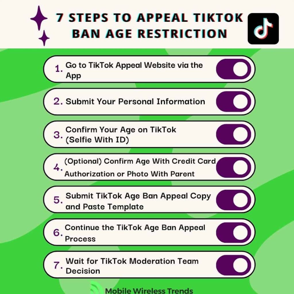7 Steps to Appeal TikTok Ban Age Restriction