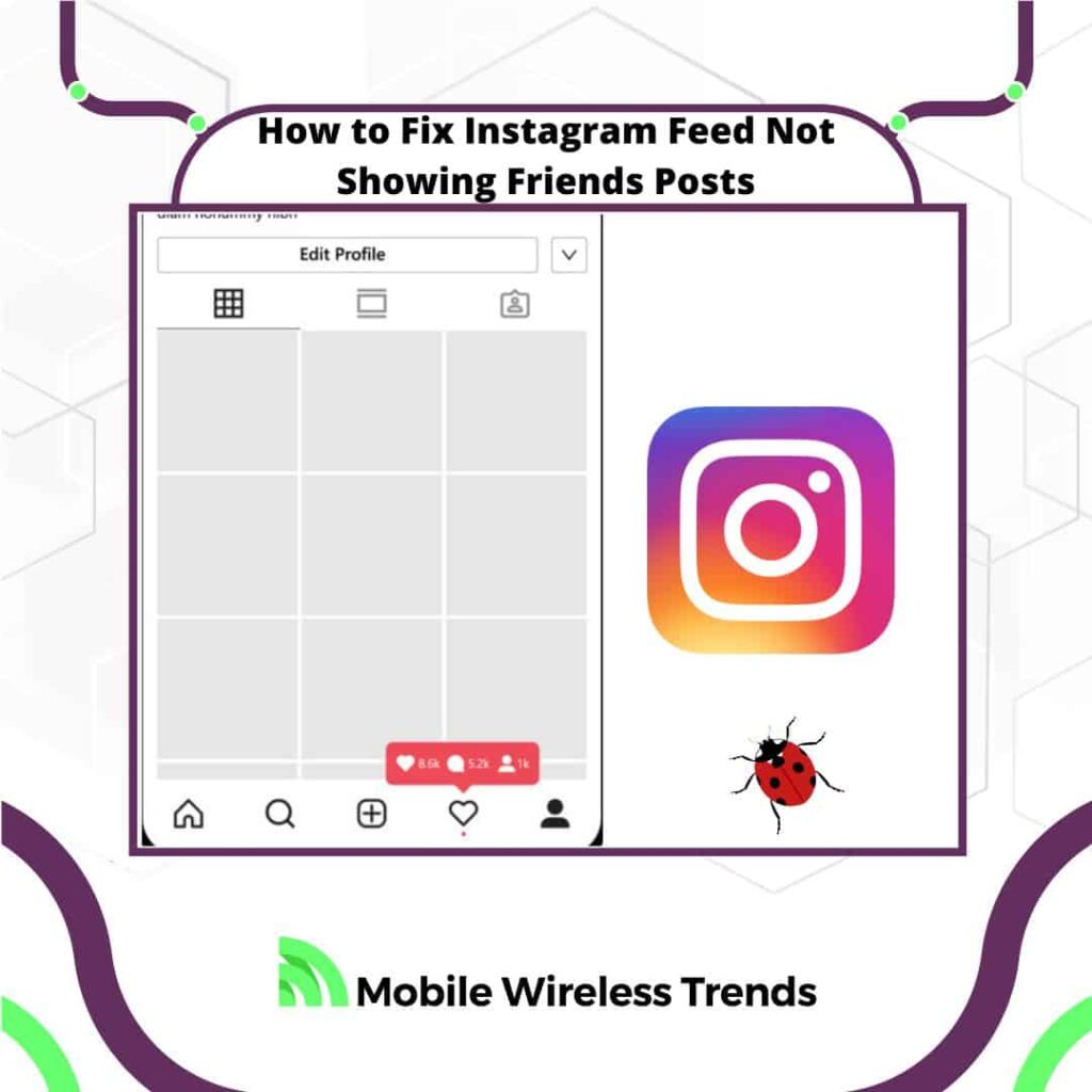 how to fix Instagram feed not showing friends posts