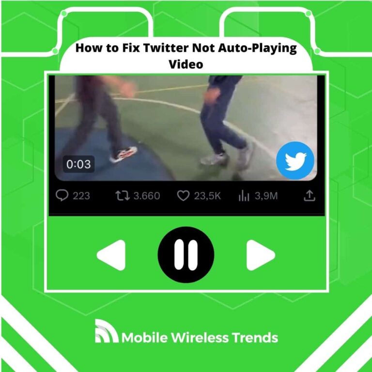 how to fix Twitter not autoplaying videos