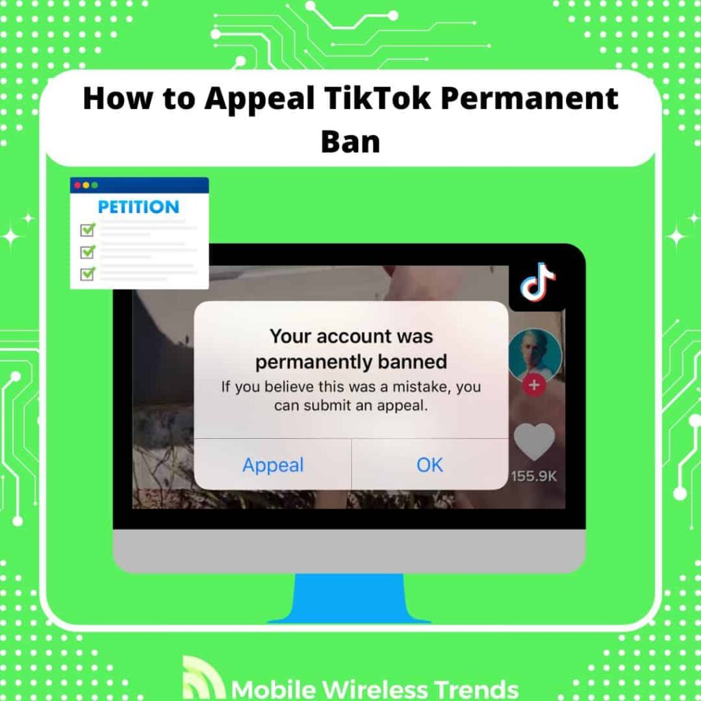 how to appeal TikTok permanent ban